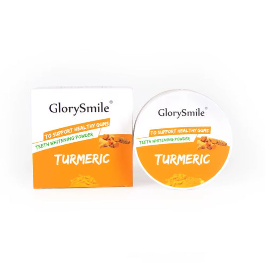 Produit Blanchissante au curcuma pour les dents