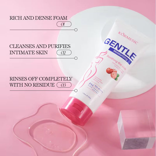 Gel nettoyant intime doux