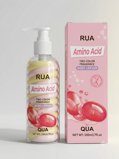 Lait hydratant bicolores