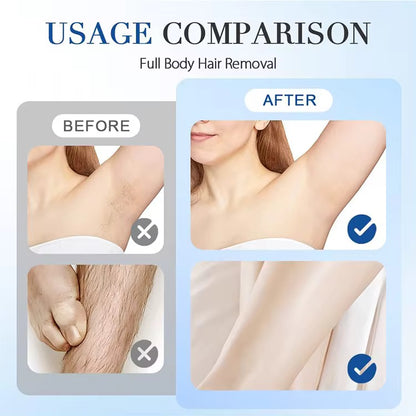 Depilatory spray