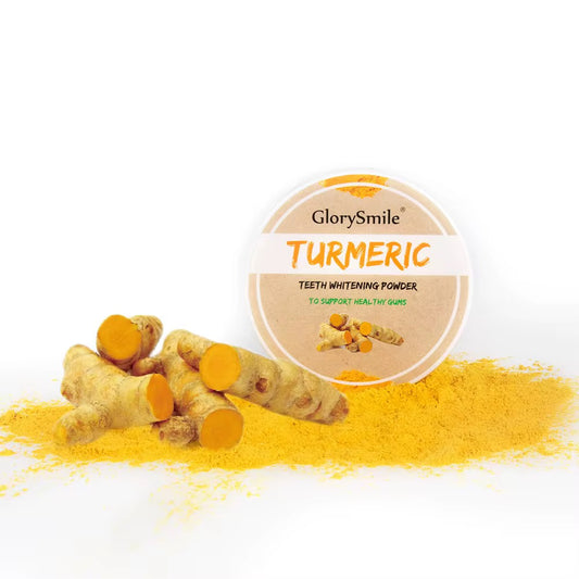 Produit Blanchissante au curcuma pour les dents