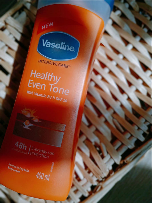 Lait corps vaseline B3 &SPF 10