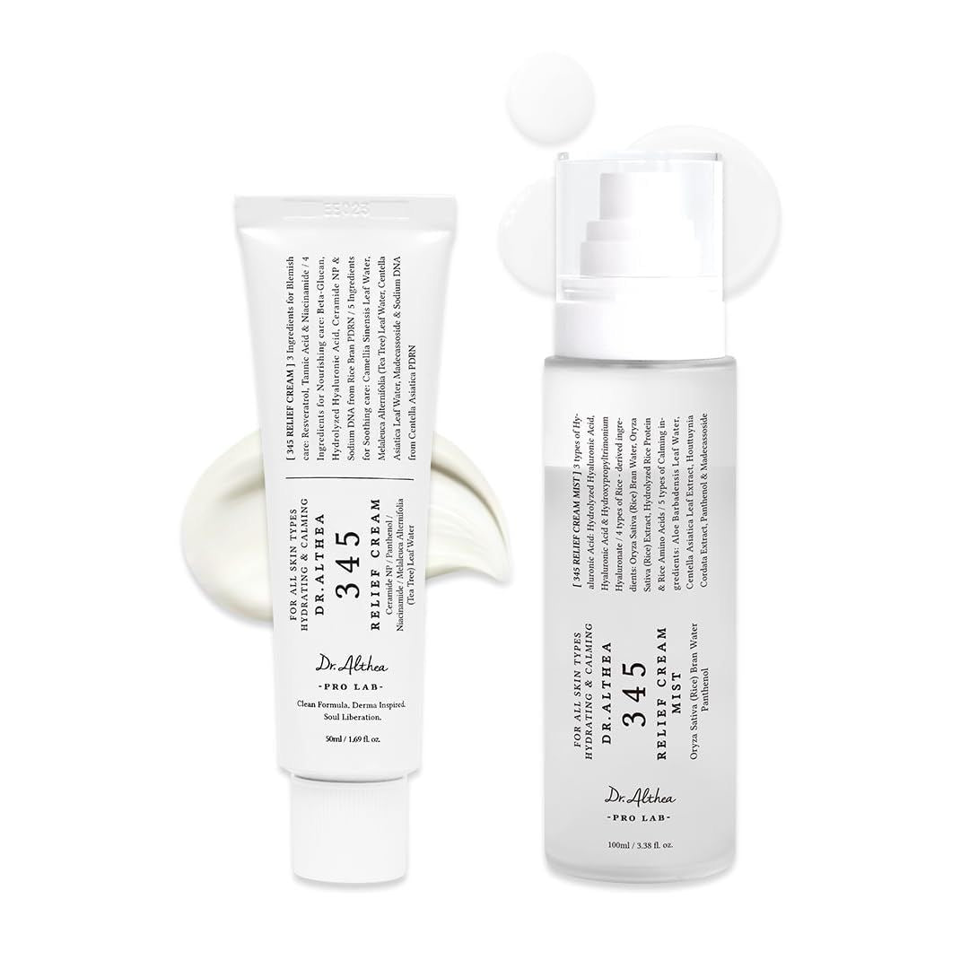 Duo kit Dr. Althea 345 Relief Cream & Mist